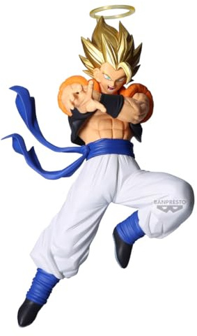 Banpresto Figura d'azione da collezione Super Gogeta Dragon Ball Z - Dokkan Battle 10Th Anniversary 19 cm, BP29378P, multicolore, ideale per i fan degli anime