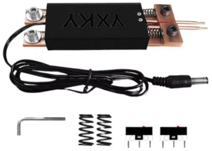 Yarryuter Mini Soldadora por Puntos con Gatillo Automático y Bolígrafo Integrado para Soldadura por Puntos 18650. Ideal para Equipos de Soldadura DIY.