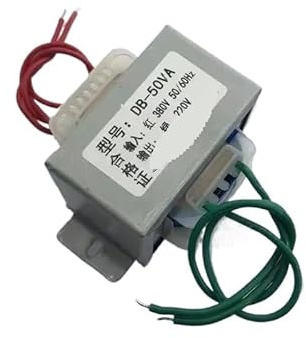 SFOCQVISH Transformador de Potencia EI66*44 EI 380V a 220V 50W/VA 250ma Transformador monofásico 380V AC220V AC380V 50HZ