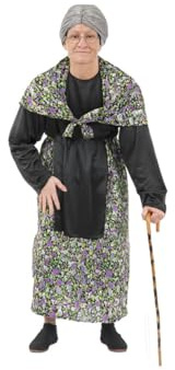 Disfraz de abuela vieja
