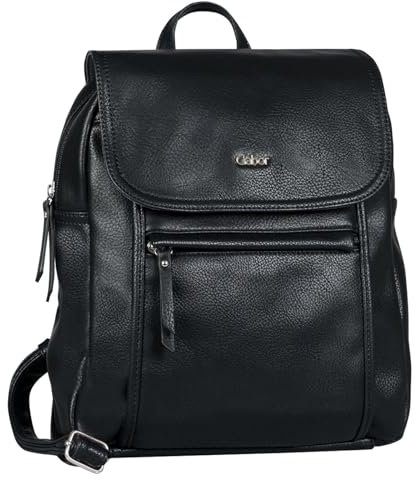 Gabor bags Mina Damen City Rucksack Backpack, 8 L Schwarz