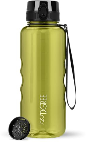 720°DGREE Trinkflasche „uberBottle“ Sieb – 6 Größen, über 40 Farben wählbar