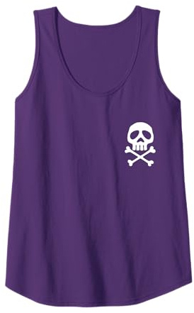 Totenkopf, Space Pirat, Kapitän, Halloween, Karneval, Party Tank Top
