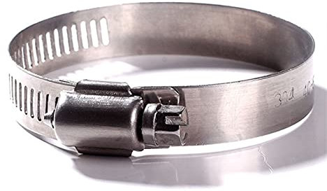 JINGERL 2-20pcs/set Stainless Steel 304 Worm Drive high qulity Hose Clamp - Fuel Pipe Tube Clips water (Size : 84 108mm 2pcs)