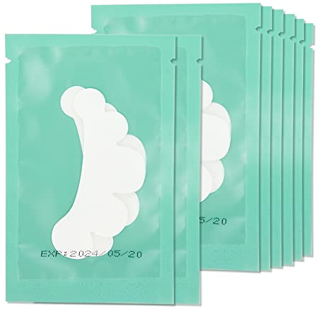 Lunamoon Augenpads für Wimpernverlängerung Wimpern Pads Eyelash Pad 50Paar | Wimpernverlängerung Pad,Wimpern Augenpads,Wimpern Patches,Eye Patch for Eyelash Extension,Wimpern Extensions Zubehör