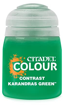 Games Workshop Citadel Contrast Paint: Karandras Green (18ml)