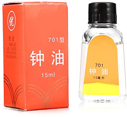 Dioche 15ml Uhrenöl, Uhrenschmieröl, Synthetisches Uhrenöl, Schmieröl Reparatur Pflegewerkzeug Zubehör