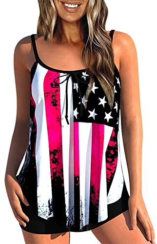 Bandeau Maillot De Bain Femme Grande Taille Amincissant Taille Haute Ventre Plat Shorty D'été Bikini Femme Pas Cher Marque Swimwear Beachwear Maillot Vetement Noir 5XL