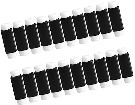 OSALADI 20pcs Bright Cuboid Shaped Data Line Protector Cable Winder Protective Cover for Earphone Cord Protecting Sleeve Phone Charger Accessory