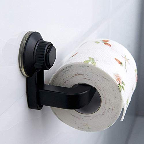 Toilettenpapierhalter, Toilettenpapieraufbewahrung, Küche, Badezimmer, Toilettenpapierhalter, Superaufbewahrung, Saugnapf, Wandmontage, abnehmbares Gestell for Platzieren von Rollen oder for Aufhängen