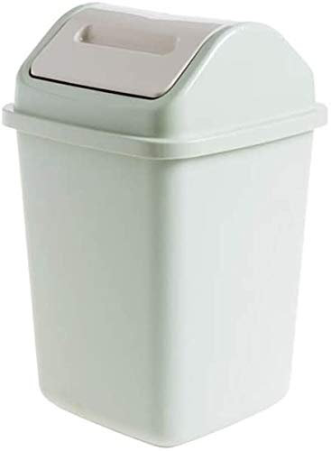 generic Botes de Basura Creativos Contenedores de Reciclaje de Restaurantes, Clasificación de Contenedores Botes de Basura en Plazas Públicas, Botes de Basura Domésticos/Verde/35 * 17 * 17 cm