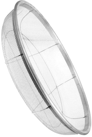 Mipcase Attrezzi Da Giardinaggio Setaccio Rotondo Per Terreno Setaccio A Maglie Fini Per Rocce Detriti Compost