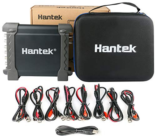 Osciloscopio digital para PC de diagnóstico de 8 canales, generador programable 2.4MSa/s, USB 2.0, ancho de banda de 100 K, osciloscopio de señal de diagnóstico automotriz puede imprimir,