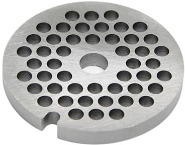 4,5 mm #5 Fleischwolf-Gitterscheibe, Edelstahlgitter, Fleischwolf-Plattenteile, kompatibel mit Bosch MFW15 MUM5, kompatibel mit Zelmer 886,5, kompatibel mit Philips, kompatibel mit Kenwood, D = 53 mm