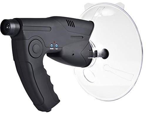 Microfono Parabolico Parabolico - Orecchio Bionico Con Microfono Parabolico | Telescopio Per L'ascolto Degli Uccelli | Orecchio Bionico Con Microfono Parabolico | Microfono Direzionale A Forma Di Piat