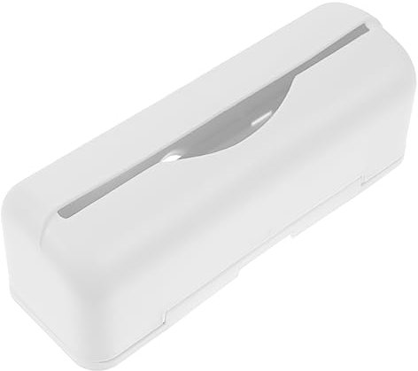 LIFKOME 3pcs Kitchen Bag Dispenser Plastic Waste Bag Holder Reusable Hanging Storage Bin Modern Wall Mount Holder for Grocery