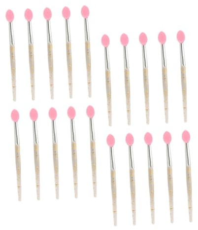20 Pezzi Silicone Lip Brush per Makeup Applicatori per Rossetto e Cosmetici Liquidi Strumenti per Labbra e Colorate