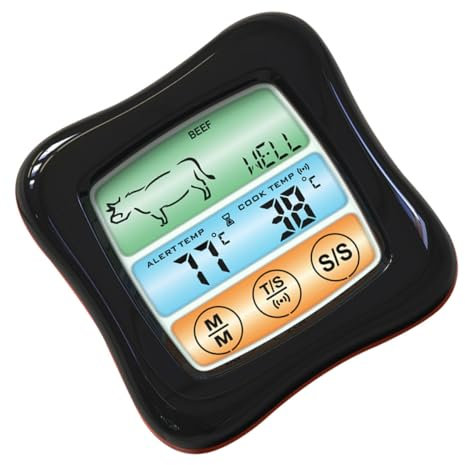 Termometro da Cucina Barbecue Touch Screen e Timer Digitale