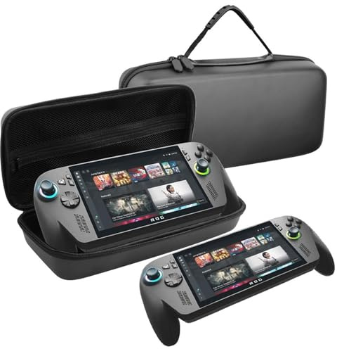 JYGamhanbil Custodia da Viaggio per ROG Xbox Ally X / Rog Xbox Ally Console | Borsa Trasporto Copertura Rigida EVA con Stand e Tasca Rete per ROG Xbox Ally Gaming Handheld Gioco Portatile Cavo Accessori