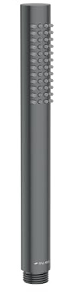 Balneo Pommeau Douche – En acier inoxydable AISI 304 – Pommeau de Douche Design fin & moderne – Raccord universel 1/2 – Douchette Économiseur d'eau – Gun Metal – Cascade Modèle 1