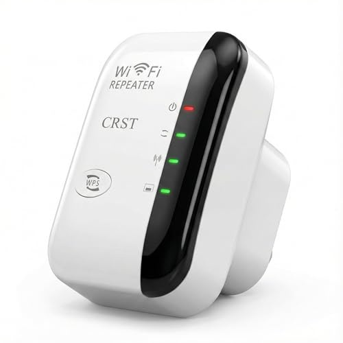WLAN Verstärker WLAN Repeater mit LAN Anschluss,WiFi Repeater Internet Verstärker für bis zu 3650 sq.ft und 35 Geräte,Kompatibel mit Allen Routern,2026