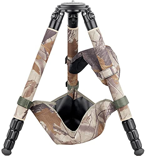 INNOREL LT324CM Carbon Fiber Tripod 57in/146cm Professional Heavy Duty Camera Tripod Max Tube 32mm Max Load 66Lb/30kg Tripod Bag Spikes Ultra Stable Black
