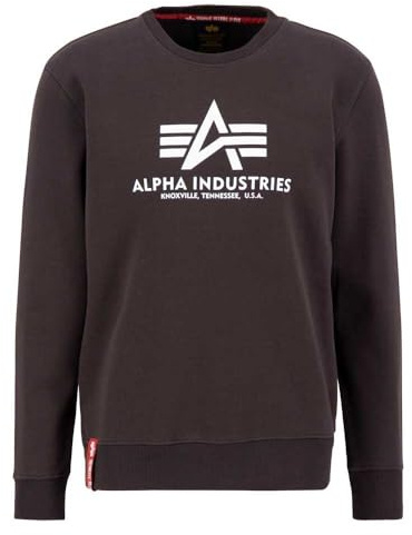 Alpha Industries Basic Sweater Sweatshirt für Herren Hunter Brown