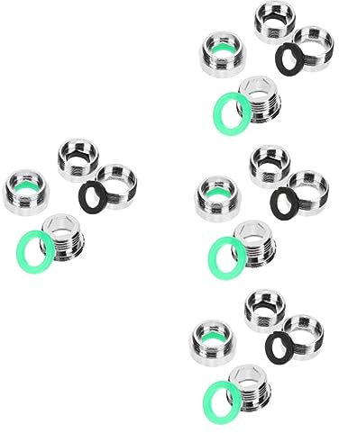 Housoutil 4sets Wasserhahn-Adapter-kit Kupfer-belüfter-Set Für Waschbecken Wasserhahn Zu Gartenschlauch-Adapter 4 Stück * 4