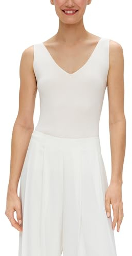 s.Oliver BLACK LABEL Damen 2143328 Stricktop, Creme 0200, 40