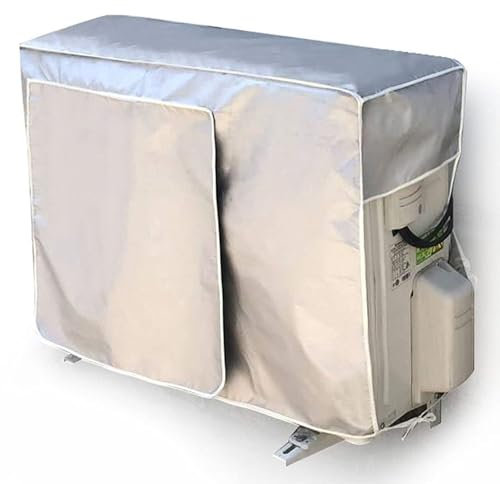 Coperchio di Protezione del Condizionatore D'aria, Copertura del Condizionatore D'aria Impermeabile Antipolvere Anti-Neve, Copertura del Condizionatore d'aria, per L'edilizia Domestica (96x40x70cm)
