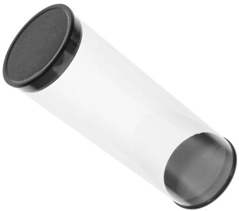 JicSuXi Caja de Embalaje de Barril de Tubo de Pelota de Golf, Accesorios de Golf, Tubo Cilíndrico, Contenedores Coleccionables Portátiles Transparentes, Malet