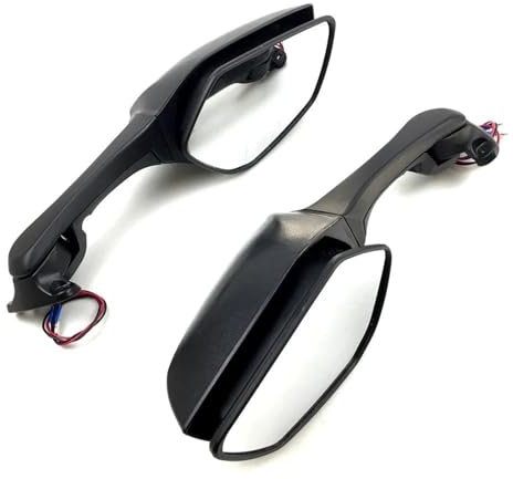FACSER Seite Rückspiegel Motorrad Spiegel Blinker Signale Moto Rückansicht Für Kawasaki Für Ninja Für ZX10R Für ZX-10R 2011-2015 Lenkerendenspiegel Motorrad