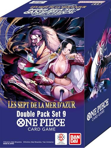 Asmodee One Piece OP-14 Booster Double-Pack FR – Bandai – Juego de Cartas coleccionables – 7 Capitanes Corsaires – 30 min – en francés
