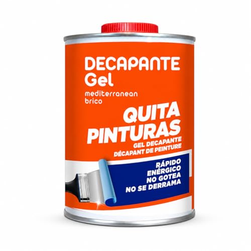 CABLEPELADO - Decapante en Gel Quita Pinturas 375ml | Gel Antigoteo de Acción Rápida | Removedor para Barnices, Esmaltes y Lacas | para Restauración de Madera y Metal