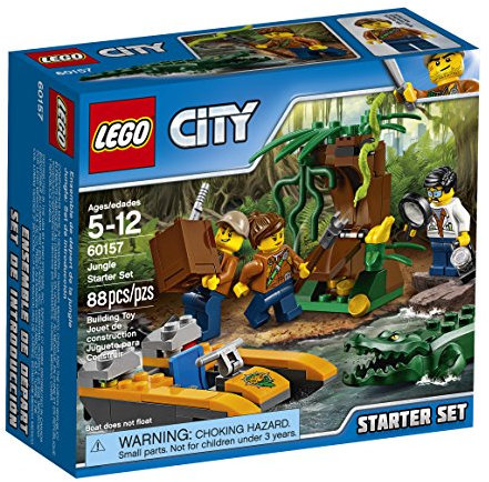 Lego City Jungle Starter Set 60157 Building Kit (88 Pieces)