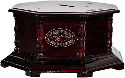 aubaho Grammophonbox Box Korpus Grammophonkorpus Grammophon Antik-Stil Holz 37cm (a)