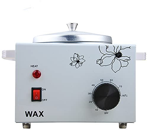 Calentador de cera de una sola olla, calentador de cera eléctrico profesional, equipo de spa con temperatura ajustable