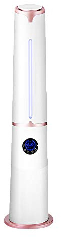 Air Humidifier Floor Type Add Water Home Office Smart Remote Control Silent Constant Humidity Large Capacity Bedroom Humidifier Suitable for Dry Skin Nose and Eyes (Pink base increased) Humidifiers