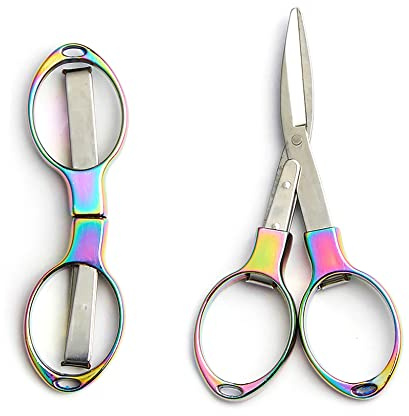 KnitPro - KnitPro The Mindful Collection Forbici Pieghevoli Colorate Arcobaleno - 1 Pezzo