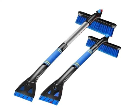 MODADA Pala quitanieves Rascador De Nieve para Coche Pala De Nieve para Coche Y Escarcha, Herramienta Multifuncional para Palear Ventana Pala de Nieve(Telescopic)