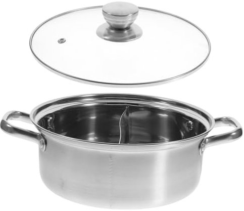 Cabilock Olla Caliente Pato Mandarín Olla Electrica Sartén Antiadherente Sartenes Eléctricas Utensilios Cocina Antiadherentes Sartén Inoxidable Ollas Vidrio Universal Estufa Eléctrica