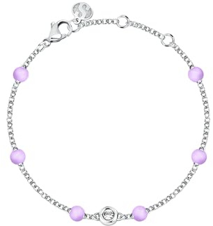 Morellato Bracciale Donna Capsule Collection in Acciaio, Silicone, Cristalli, Collezione SUPERGA