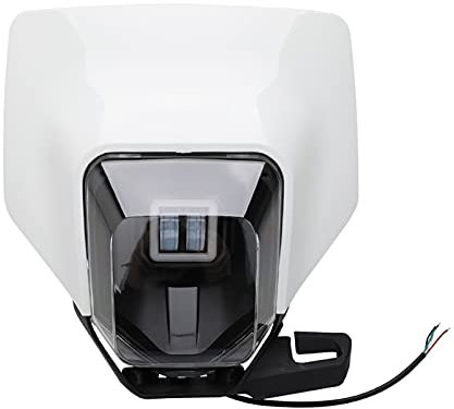 AYKANING Motorrad Hauptscheinwerfer,Motorrad Scheinwerfer Motorrad Neuer Scheinwerfer-Scheinwerfer-Scheinwerfer-Lampenlicht-licht-Passend Für