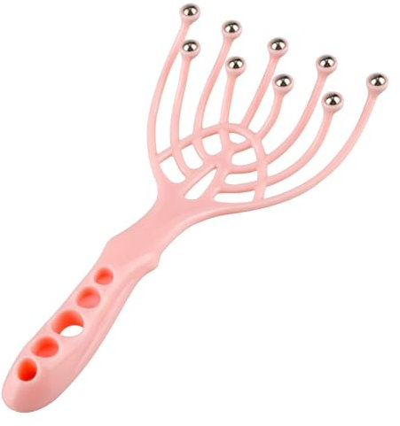 Thyonta Nine Claws Roller Ball Massager Scalp Comb Relaxing Decompressing Soul Extractor Suitable for Head Scratching and Scratching
