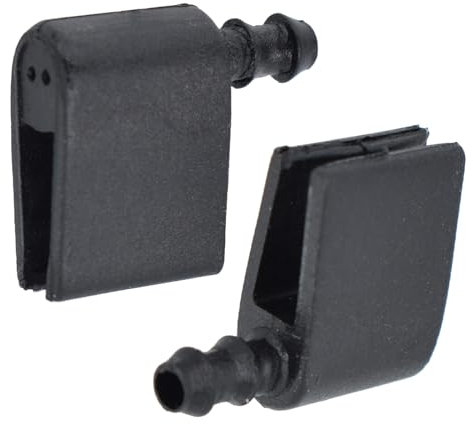 Jodriva 2X Universal-Waschdüse, Sprühstrahl, for Mercedes-Benz, Sprinter, for VW, Crafter 2500 3500, montiert auf Wischerarm 2E1955985 2E1955986 Scheibenwaschdüse