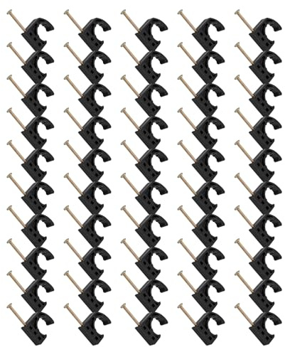 Demi-crochet en J de 1,27 cm – Crochet de serrage avec | Outil de rangement de garage pour montage de support de suspension, installation, séchoir à aération, arrière-cour sports au sol