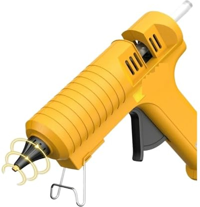 Pistola per colla a caldo, Gun Di Colla A Caldo Professionale Pistola In Rame Ugello A Temperatura Regolabile Utilizzo Strumenti Fai -da -te Per La Casa