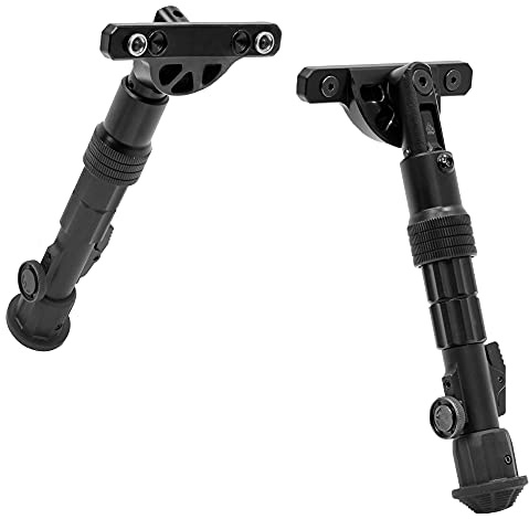 UTG Recon Flex KeyMod Bipod, Matte Black, Cent. Ht. 5.7-8