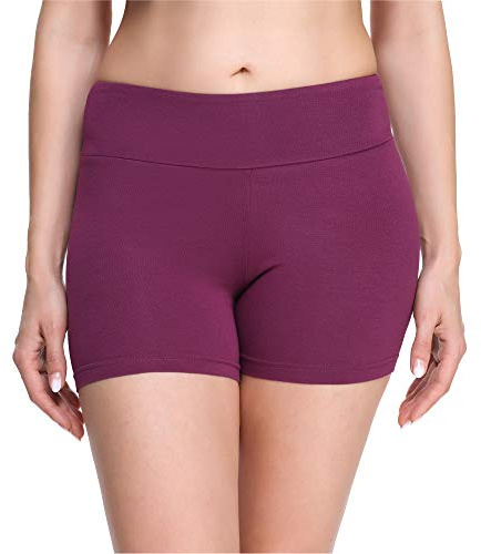 Merry Style Shorts Donna Corti MS10-284 (Rosso Vino, L)