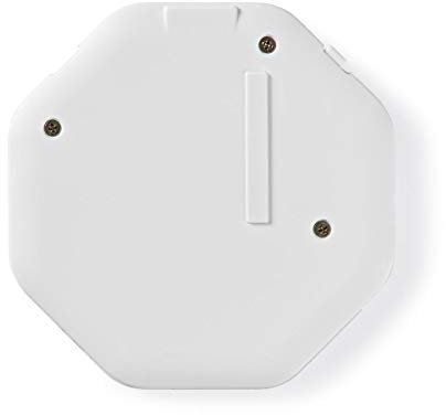 Allarme rottura vetri | Innescato da: Vibrazione | Alimentazione a batteria | 2x CR2032 | 85 dB | Bianco